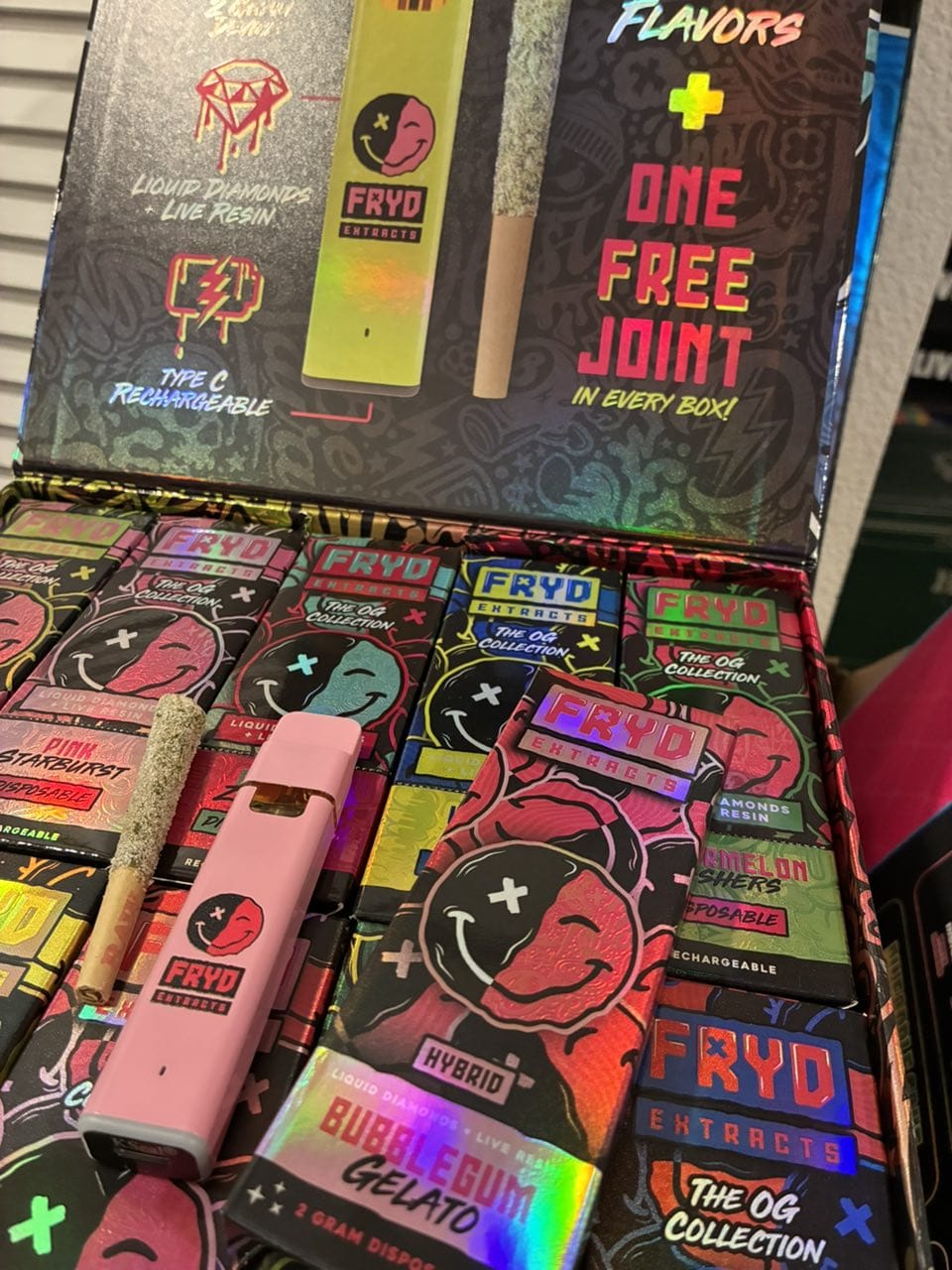 NEW OG FRYD EXTRACTS DISPOSABLE